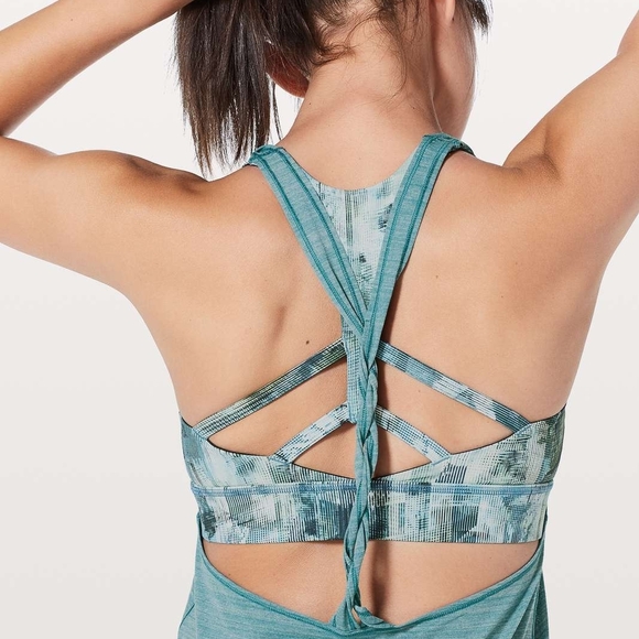 Lululemon Athletica Blue Racerback Tank Top - Picture 2 of 6